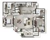 Los Angeles Floor Plan Los Angeles Floor Plan at Century Belmont Station, Louisville, KY